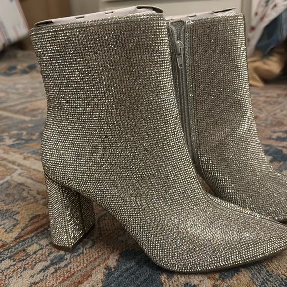 INC. never used sparkle booties 🪩✨ - Picture 3 of 5